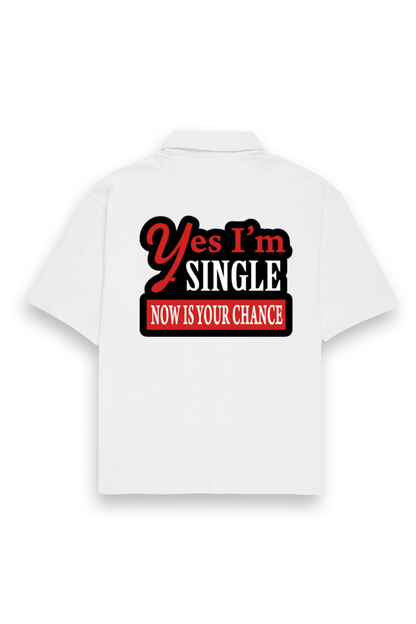 For singles- Unisex Oversized Classic Shirt – Valentine’s Day Edition