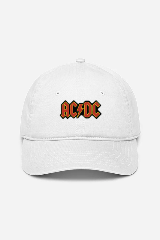 ACDC - Unisex Baseball Cap White Standard