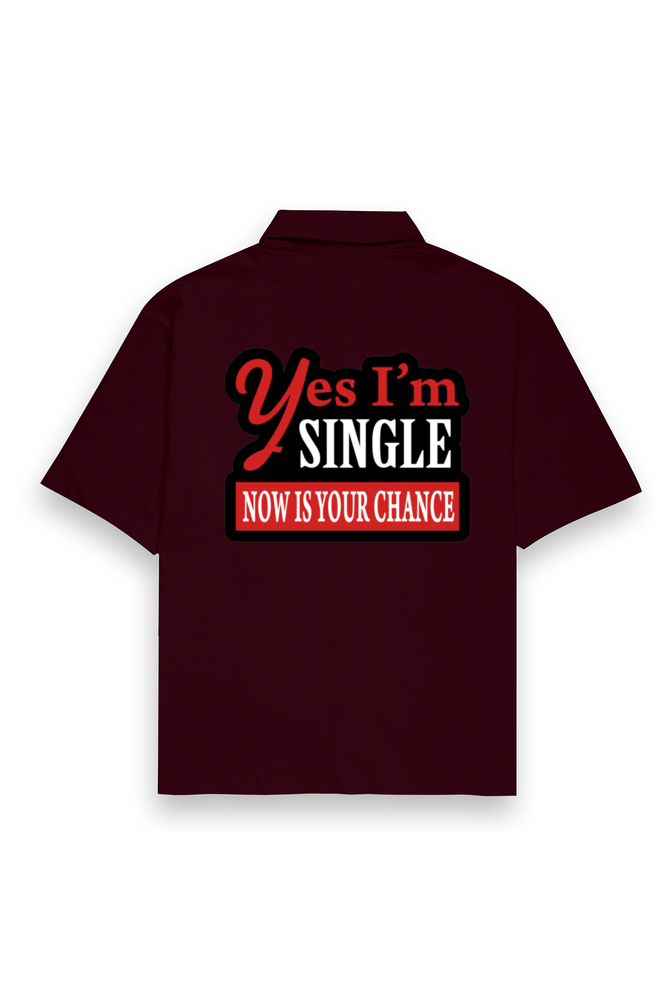 For singles- Unisex Oversized Classic Shirt – Valentine’s Day Edition