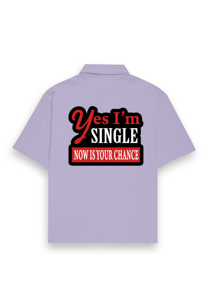 For singles- Unisex Oversized Classic Shirt – Valentine’s Day Edition